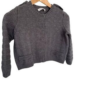 See by chloe Grey Sweater cardigan size small